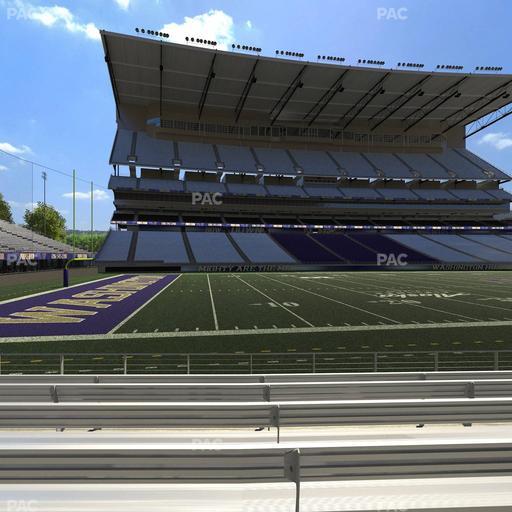 Husky Stadium - Section 132 Seat View