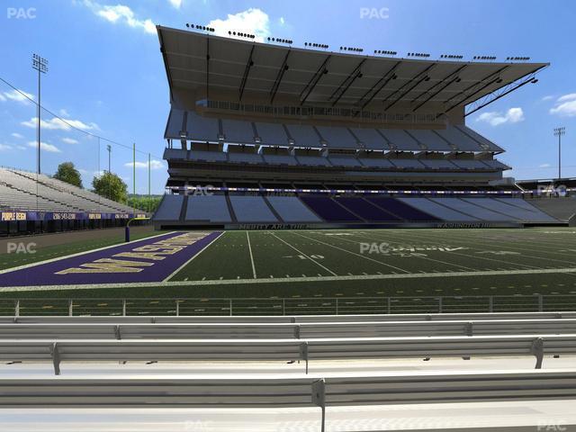 Husky Stadium - Section 132 Seat View