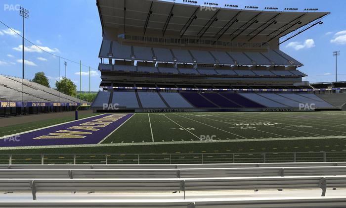 Husky Stadium - Section 132 Seat View