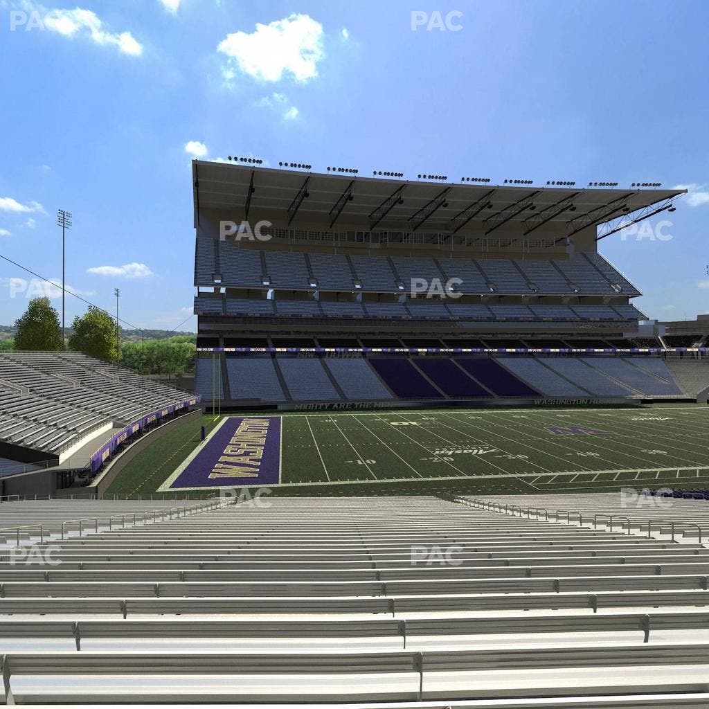 Husky Stadium - Section 132 Seat View