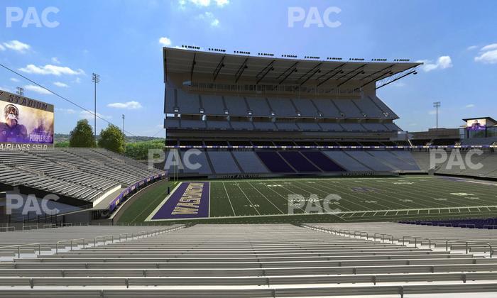 Husky Stadium - Section 132 Seat View