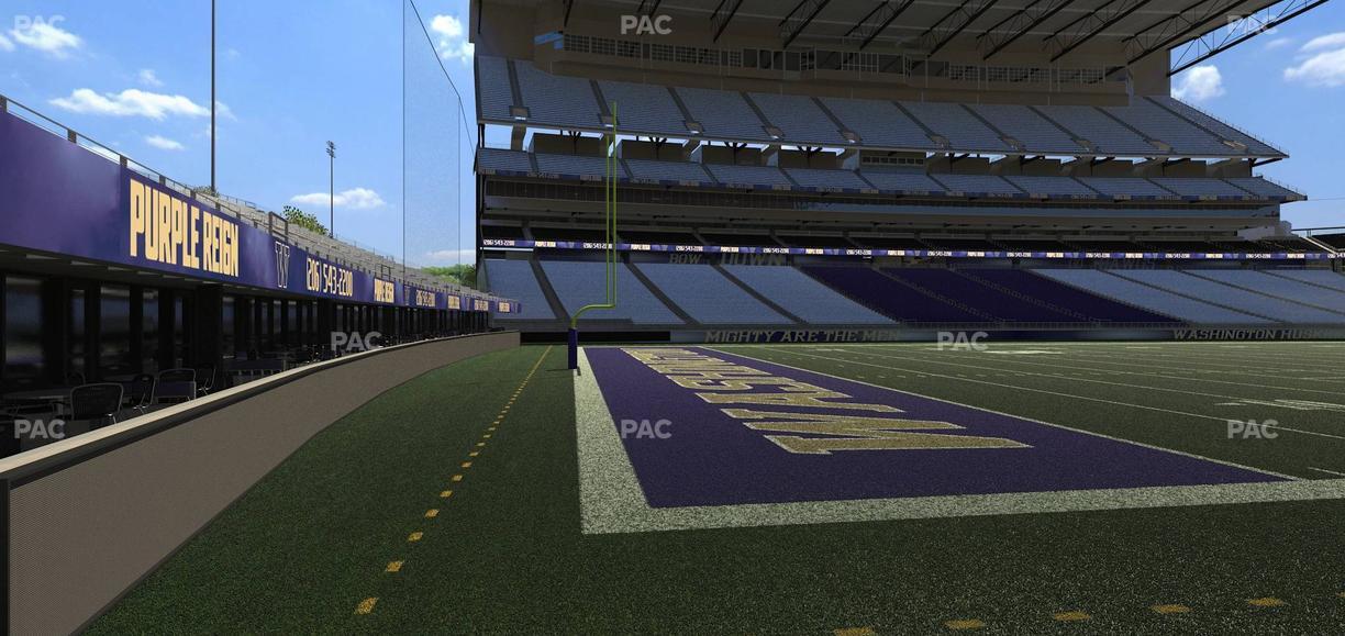 Husky Stadium - Section 133 Seat View