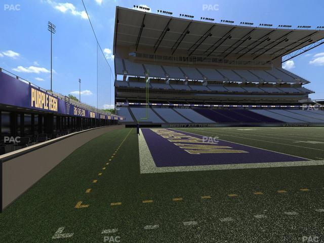 Husky Stadium - Section 133 Seat View