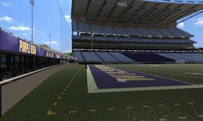 Husky Stadium - Section 133 Seat View