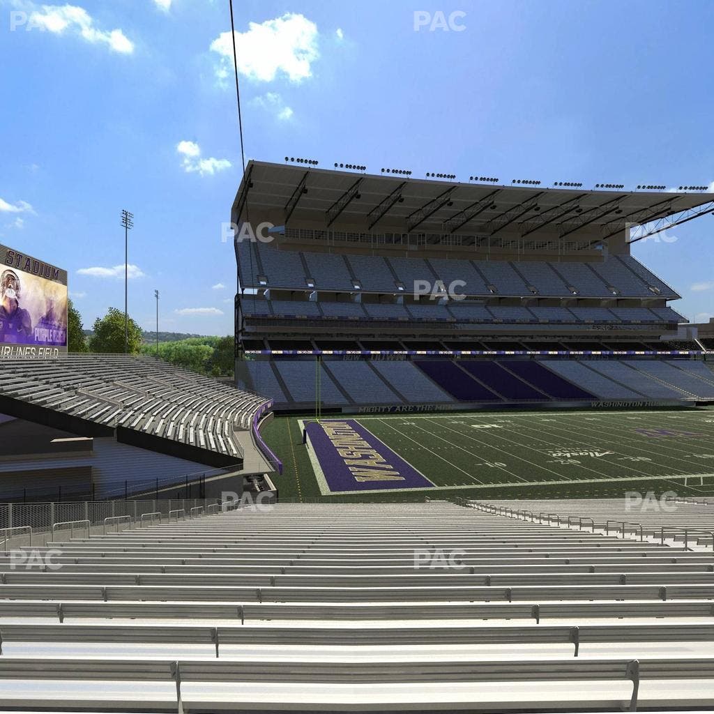 Husky Stadium - Section 133 Seat View