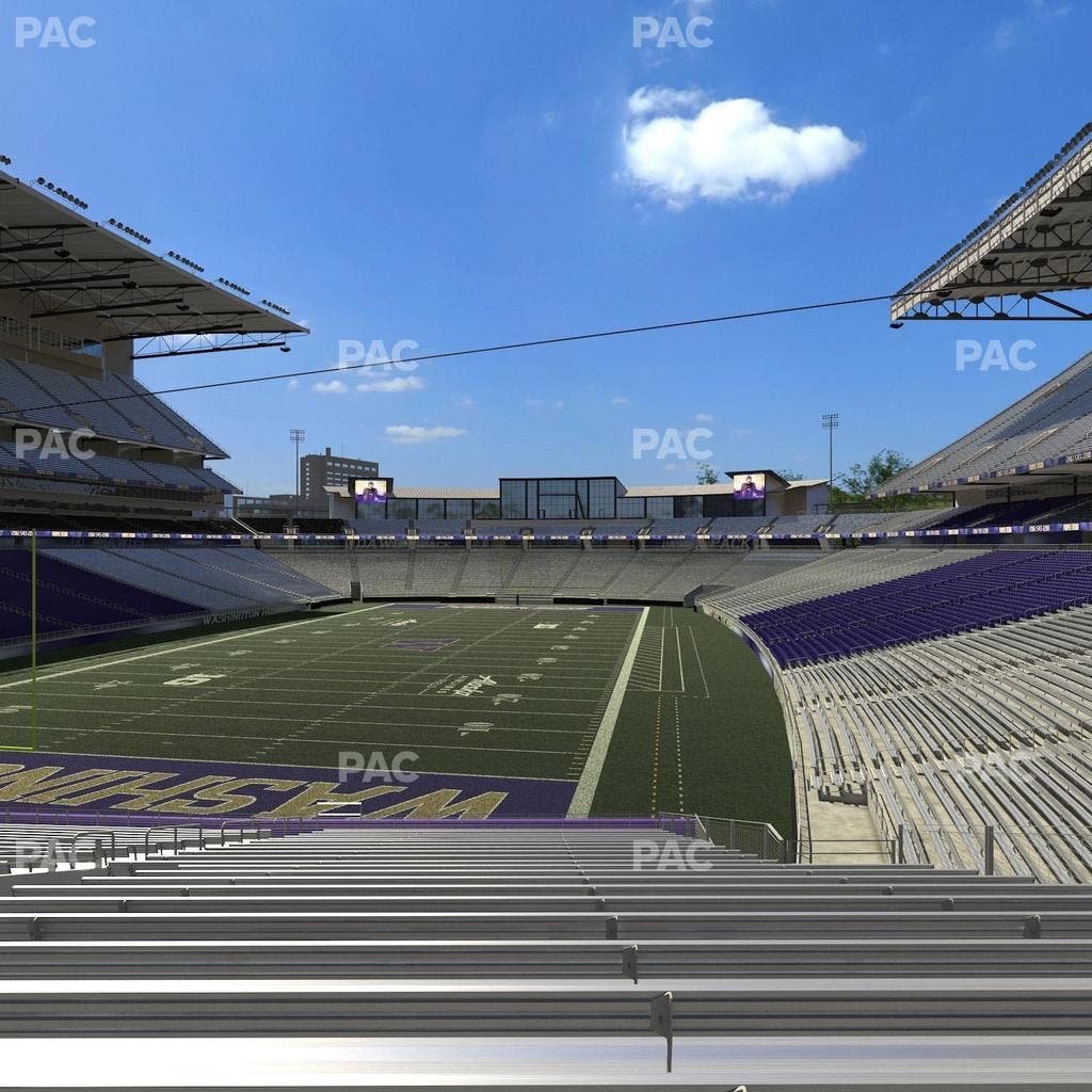 Husky Stadium - Section 135 Seat View
