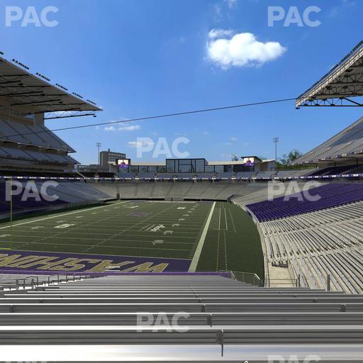 Husky Stadium - Section 135 Seat View