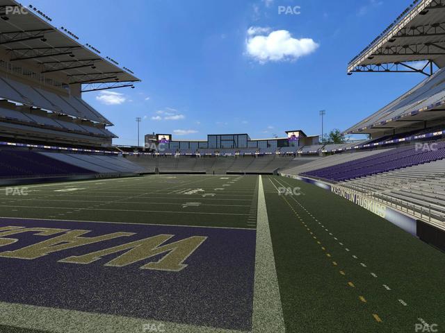 Husky Stadium - Section 135 Seat View