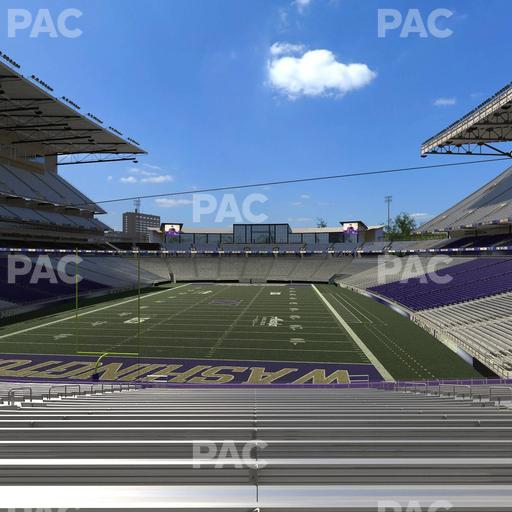 Husky Stadium - Section 136 Seat View