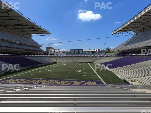 Husky Stadium - Section 136 Seat View