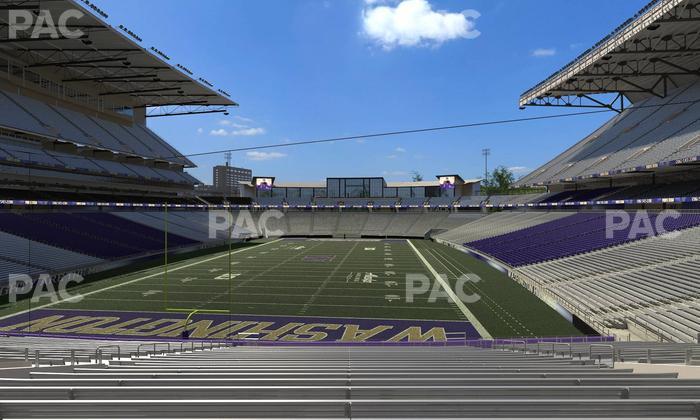 Husky Stadium - Section 136 Seat View