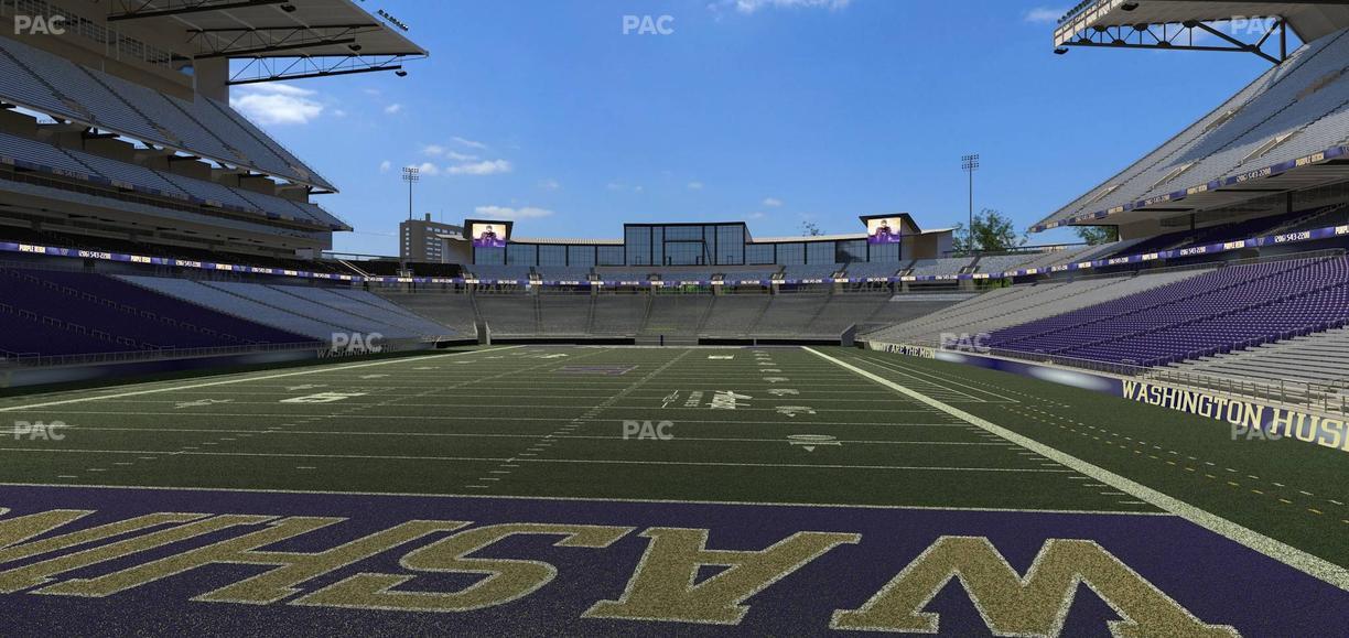Husky Stadium - Section 136 Seat View