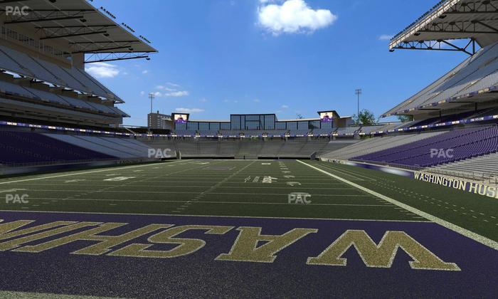 Husky Stadium - Section 136 Seat View