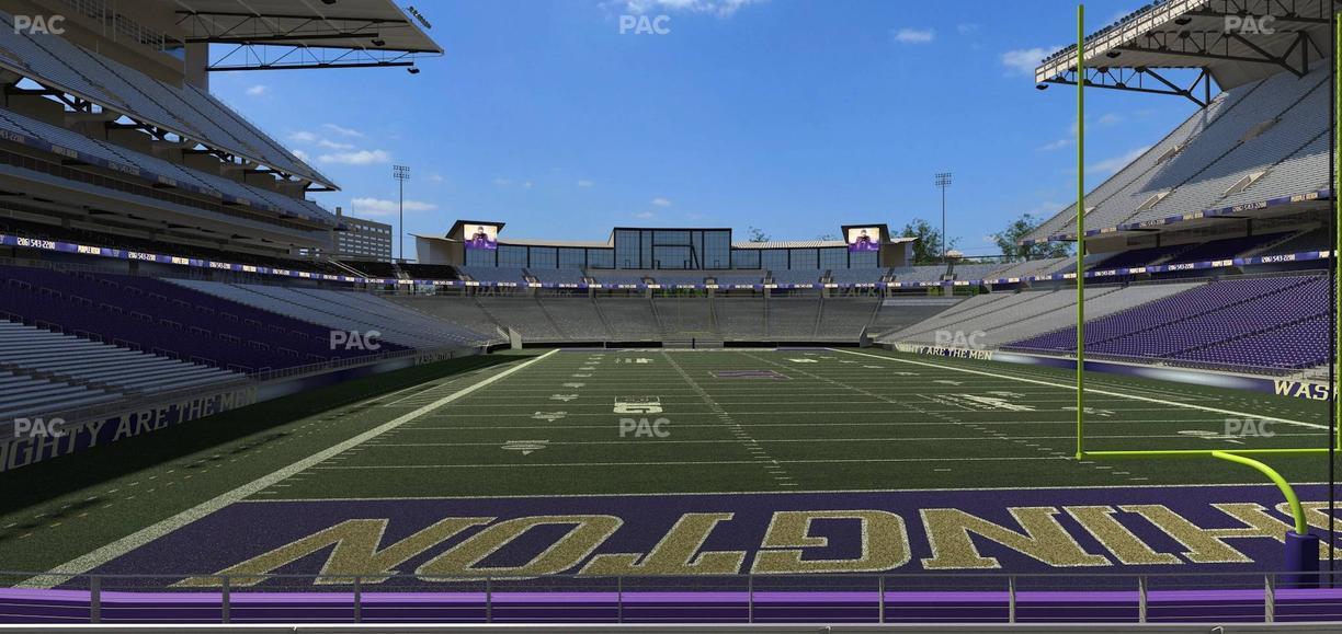 Husky Stadium - Section 138 Seat View