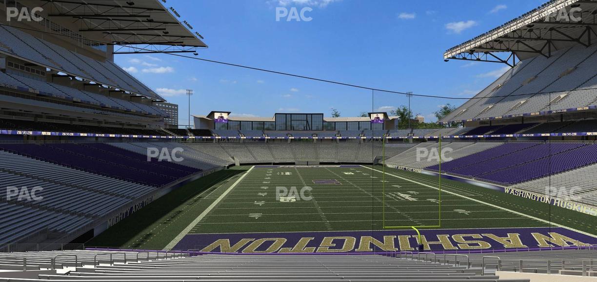 Husky Stadium - Section 138 Seat View