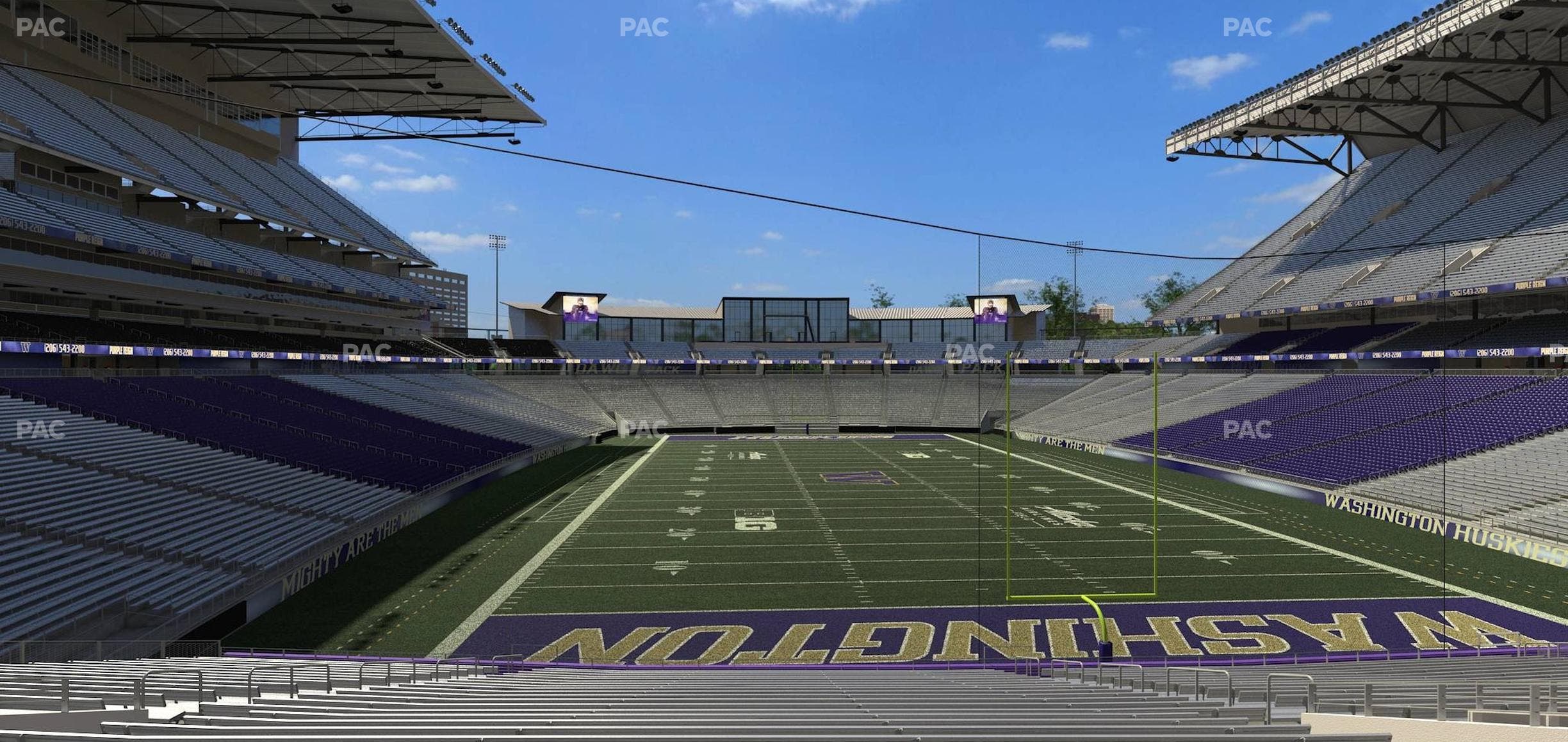 Husky Stadium - Section 138 Seat View