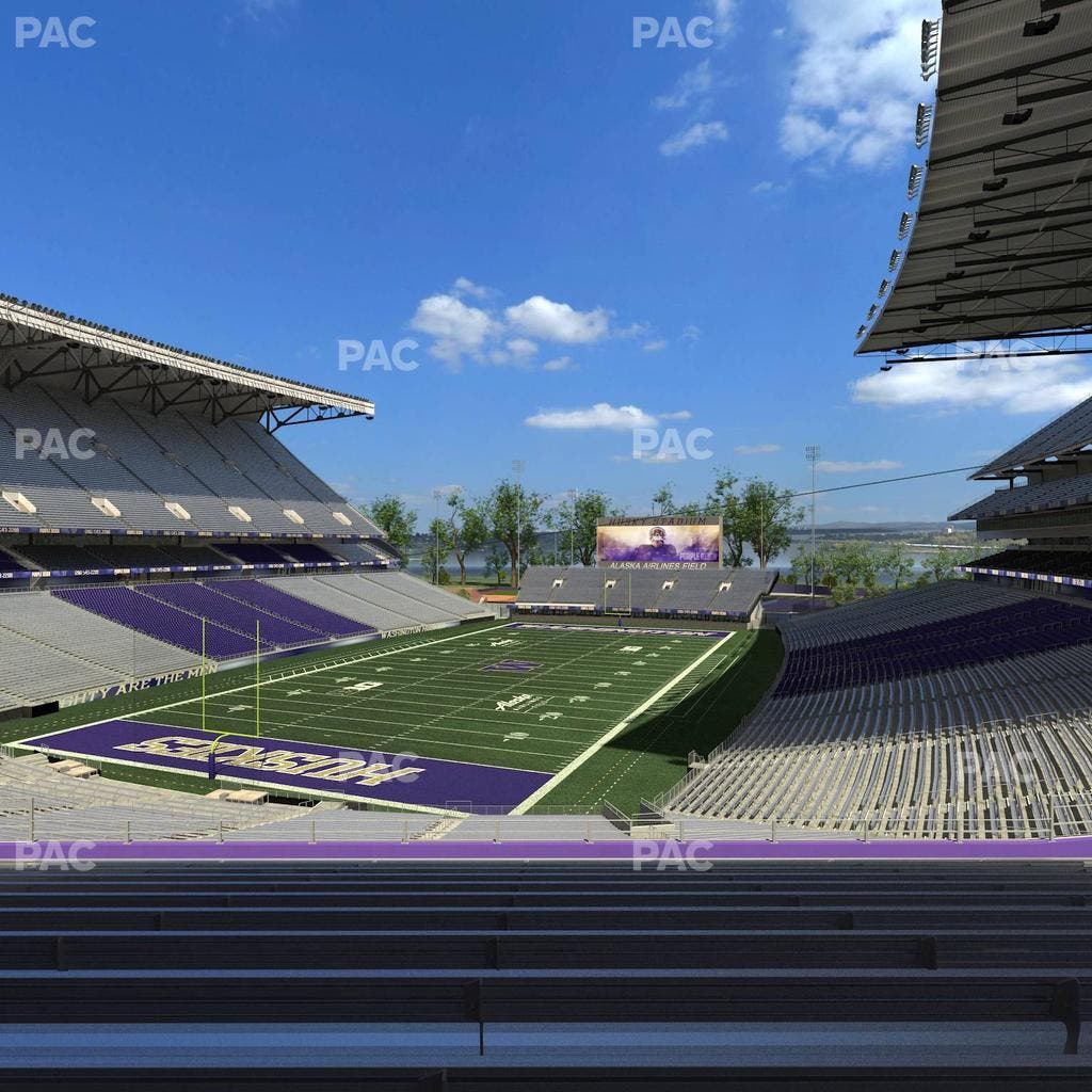 Husky Stadium - Section 215 Seat View
