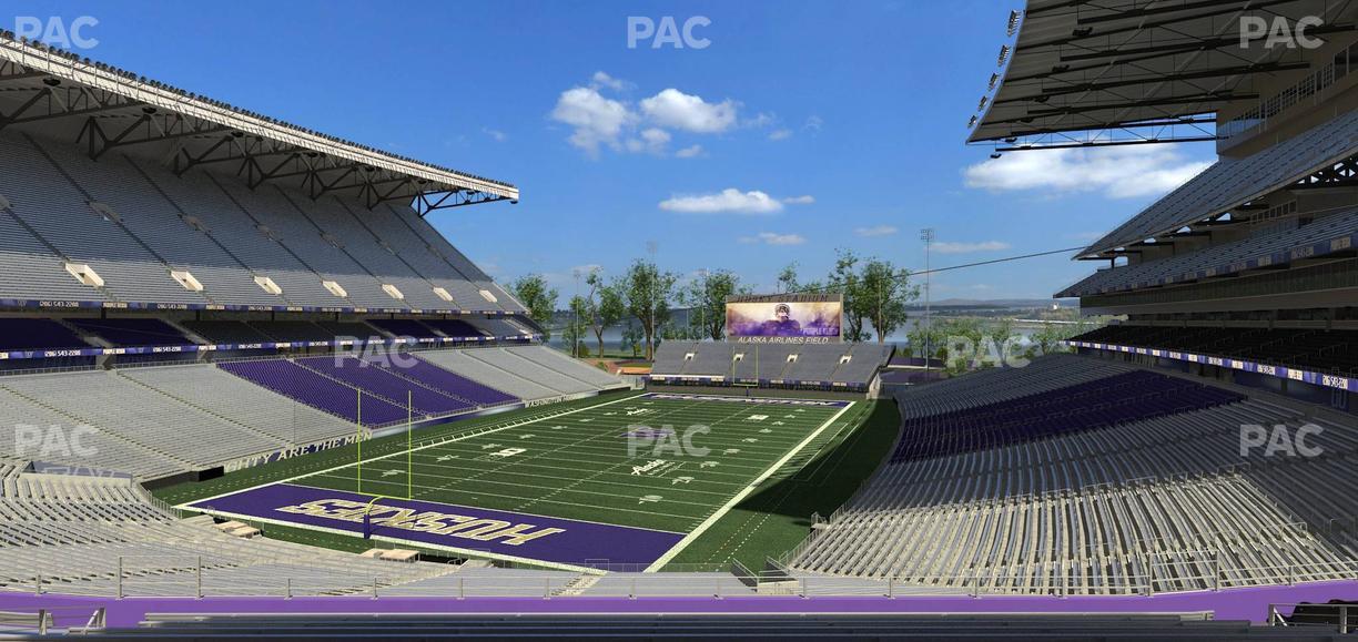Husky Stadium - Section 215 Seat View