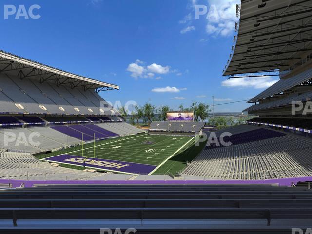 Husky Stadium - Section 215 Seat View