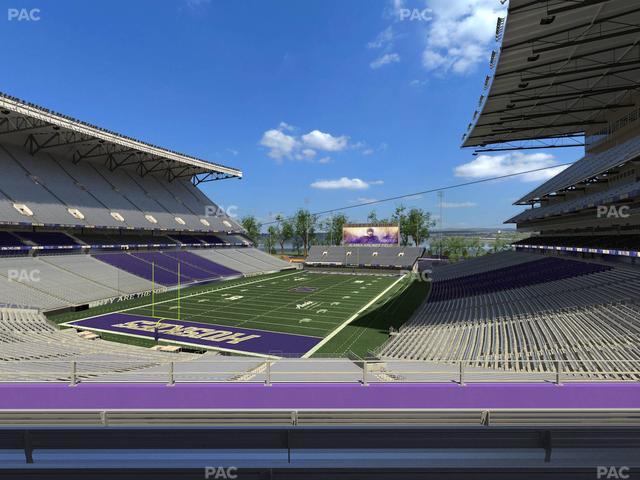 Husky Stadium - Section 215 Seat View