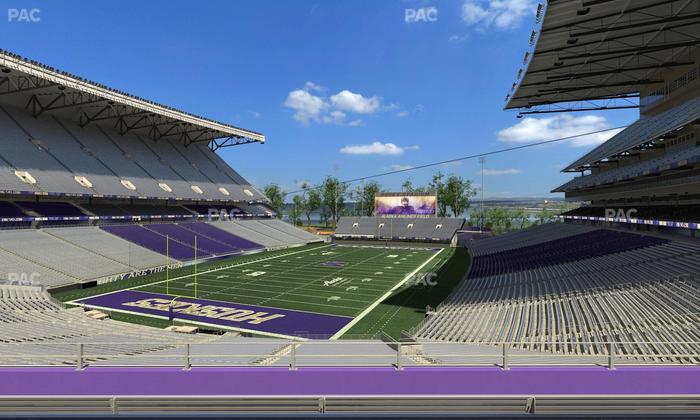 Husky Stadium - Section 215 Seat View