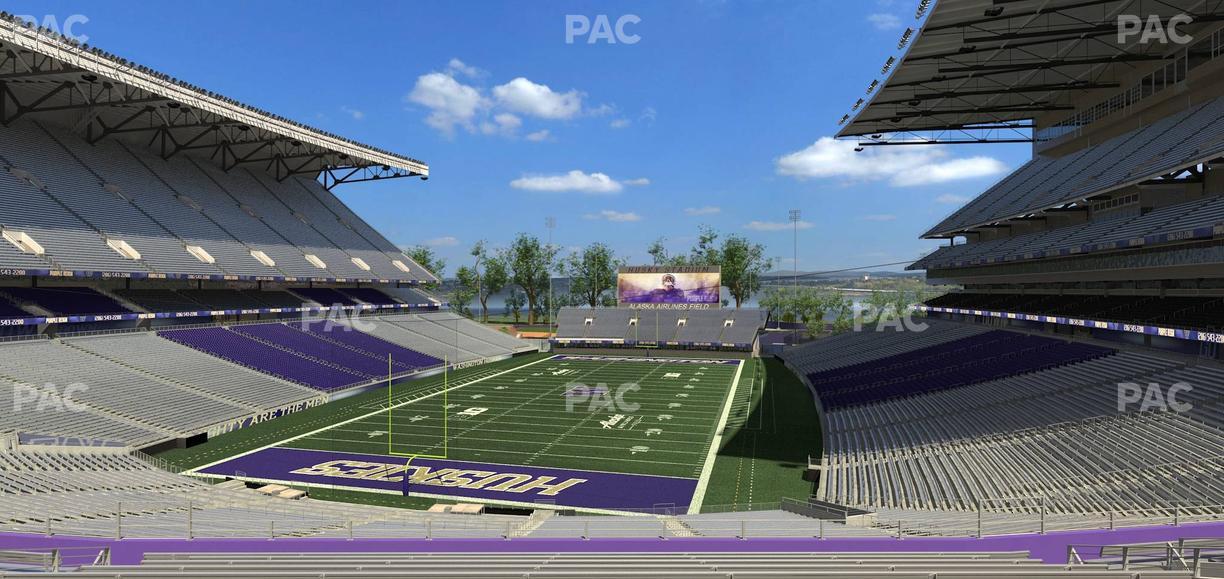 Husky Stadium - Section 216 Seat View