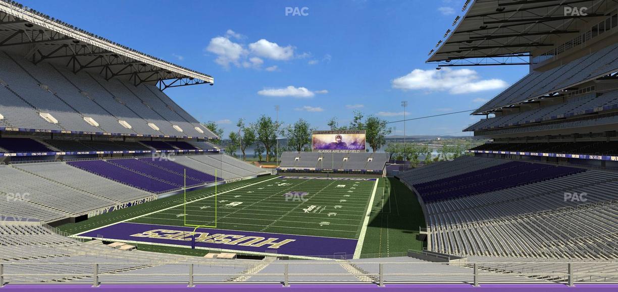 Husky Stadium - Section 216 Seat View