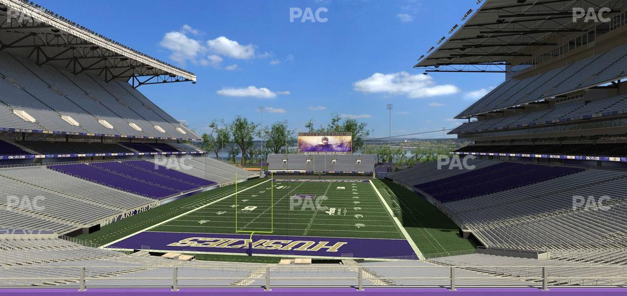 Husky Stadium - Section 217 Seat View