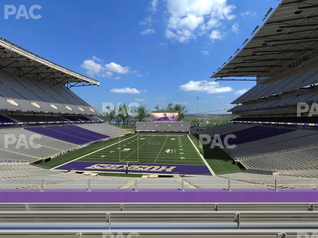 Husky Stadium - Section 217 Seat View