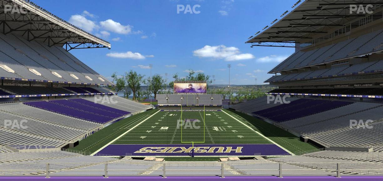 Husky Stadium - Section 218 Seat View