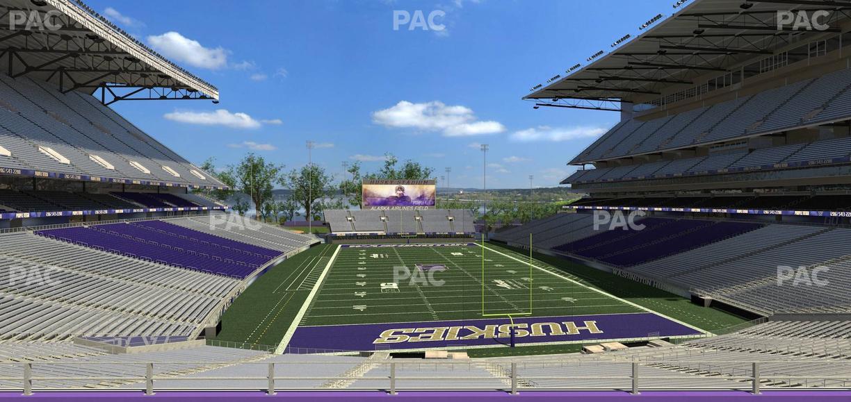 Husky Stadium - Section 219 Seat View