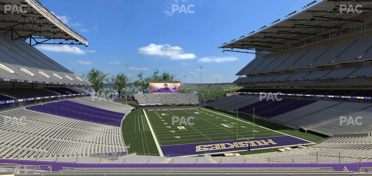 Husky Stadium - Section 220 Seat View