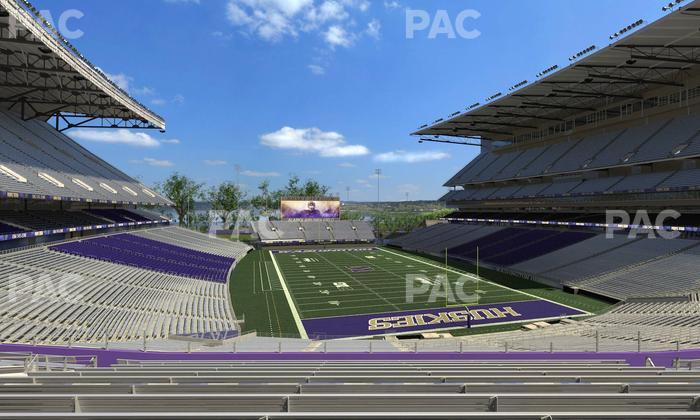 Husky Stadium - Section 220 Seat View