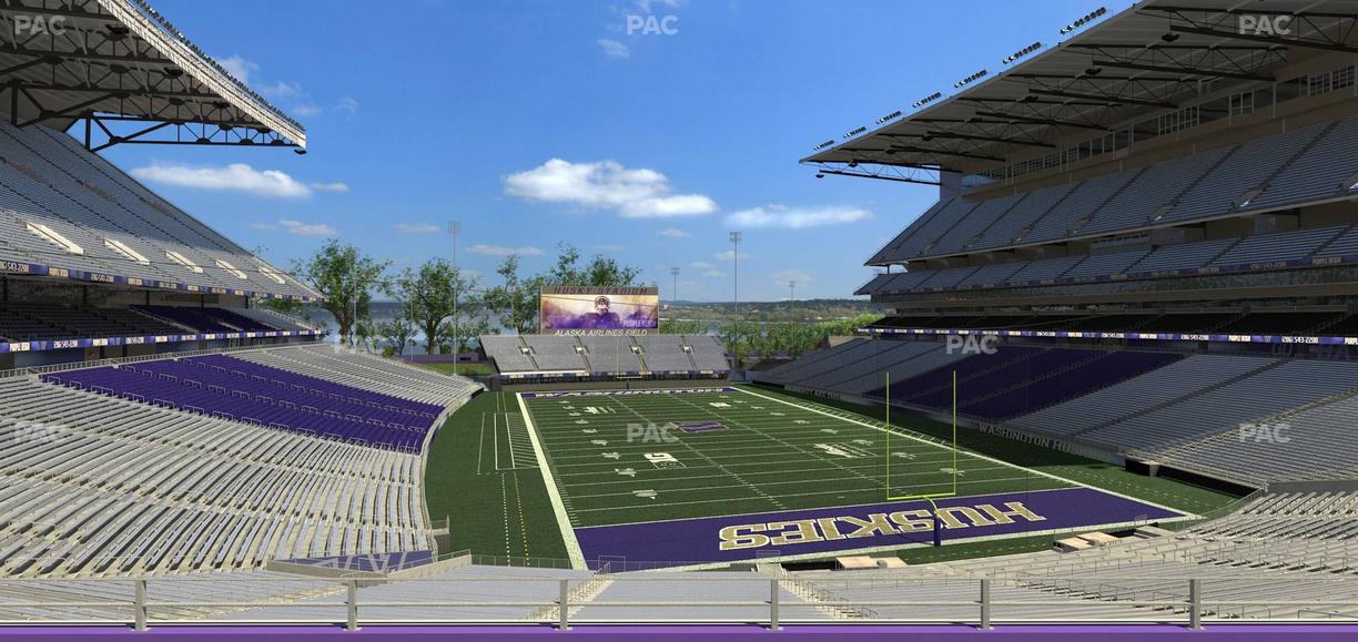 Husky Stadium - Section 220 Seat View