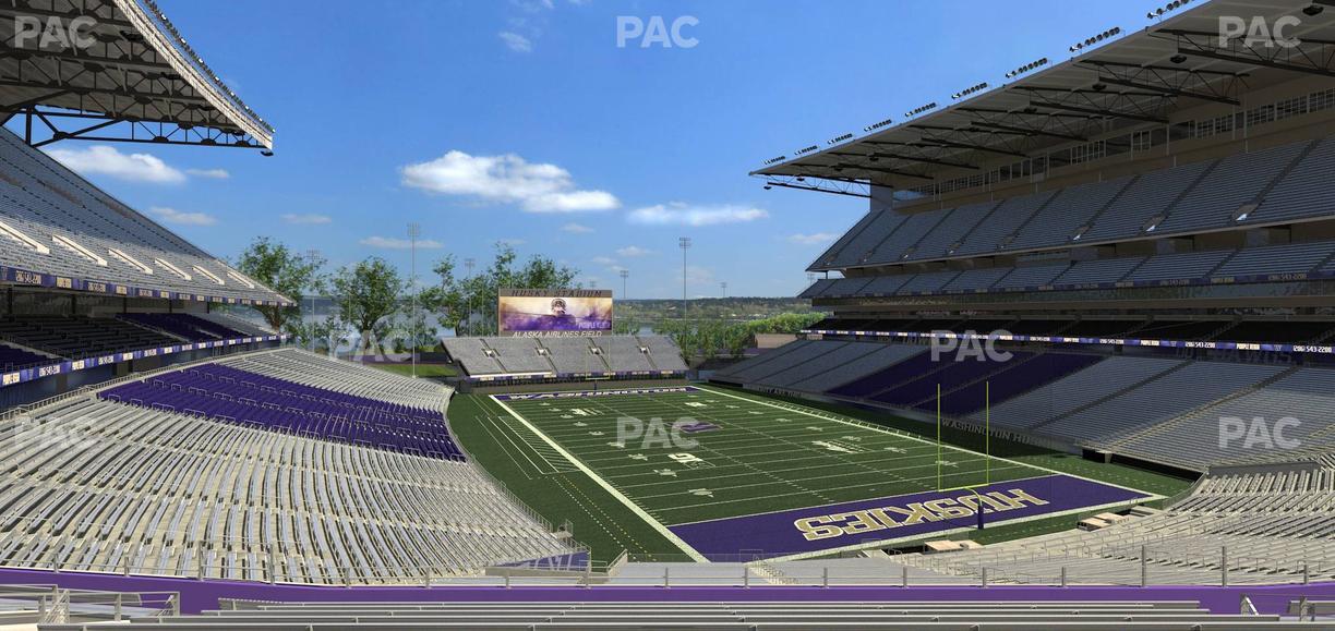 Husky Stadium - Section 221 Seat View