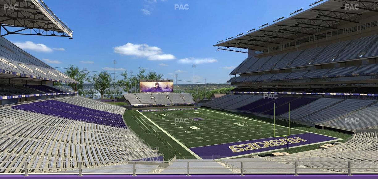 Husky Stadium - Section 221 Seat View