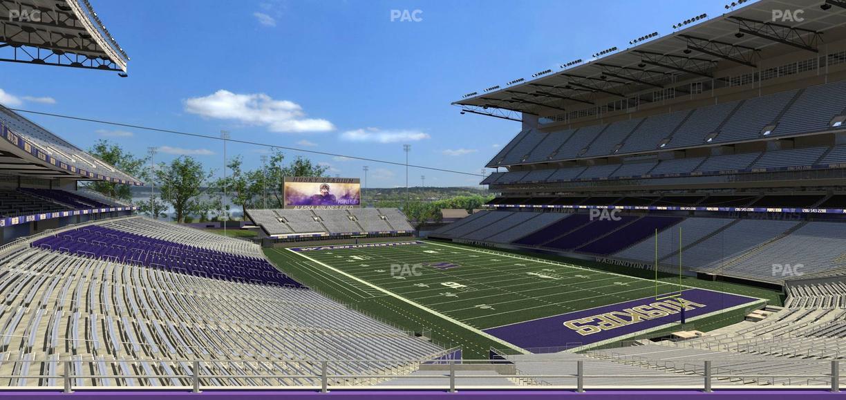 Husky Stadium - Section 222 Seat View