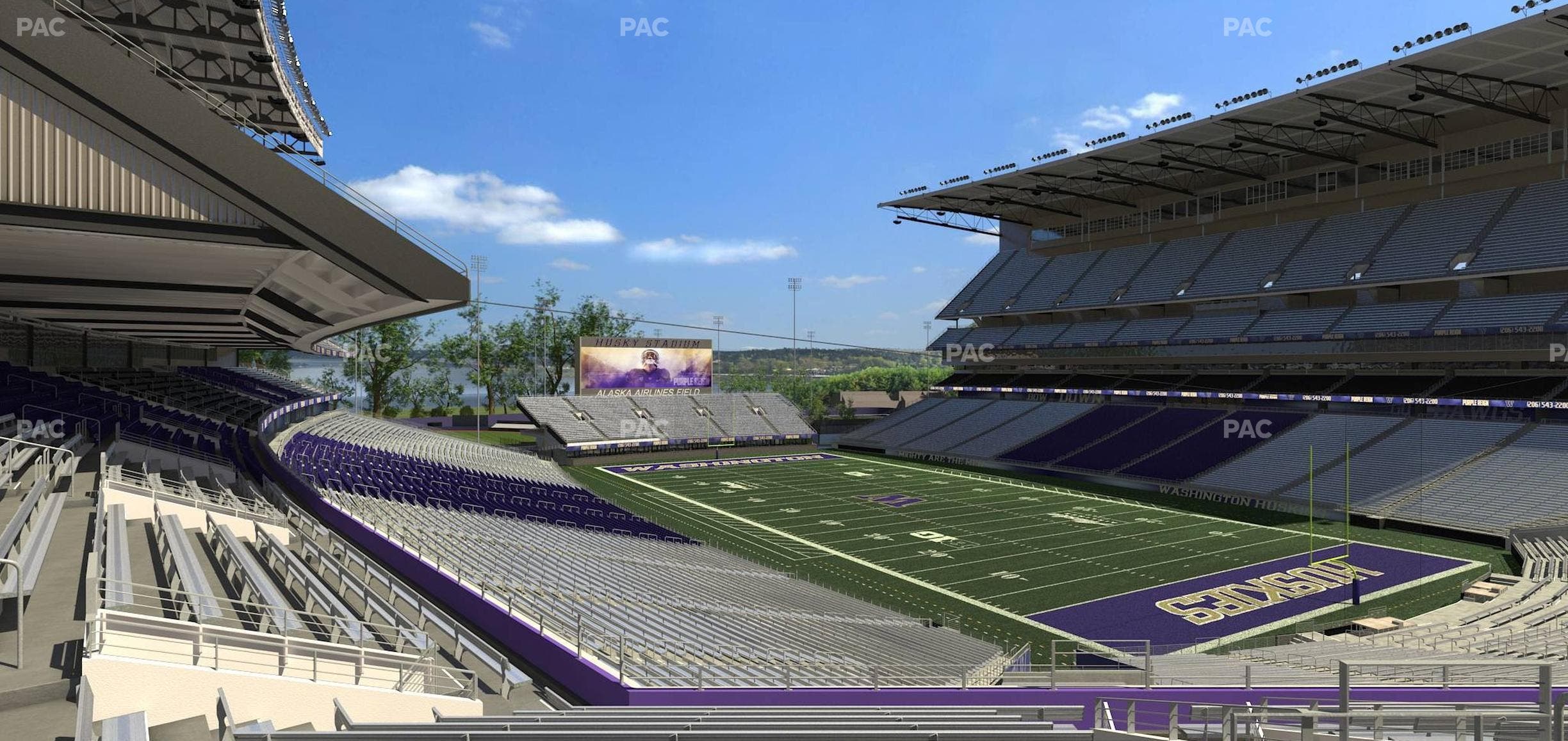 Husky Stadium - Section 223 Seat View