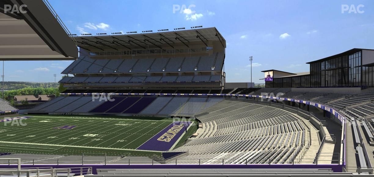 Husky Stadium - Section 224 Seat View