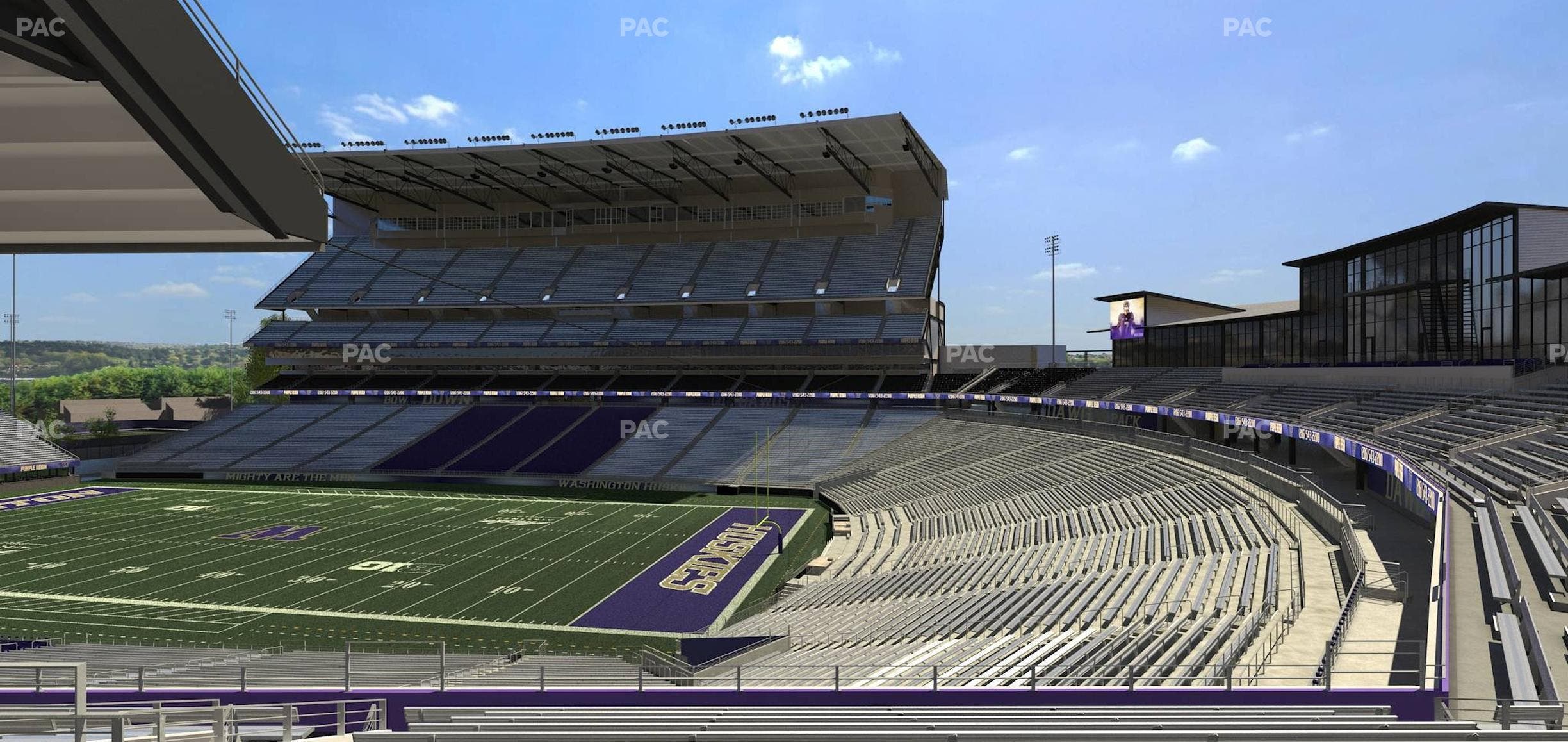 Husky Stadium - Section 224 Seat View