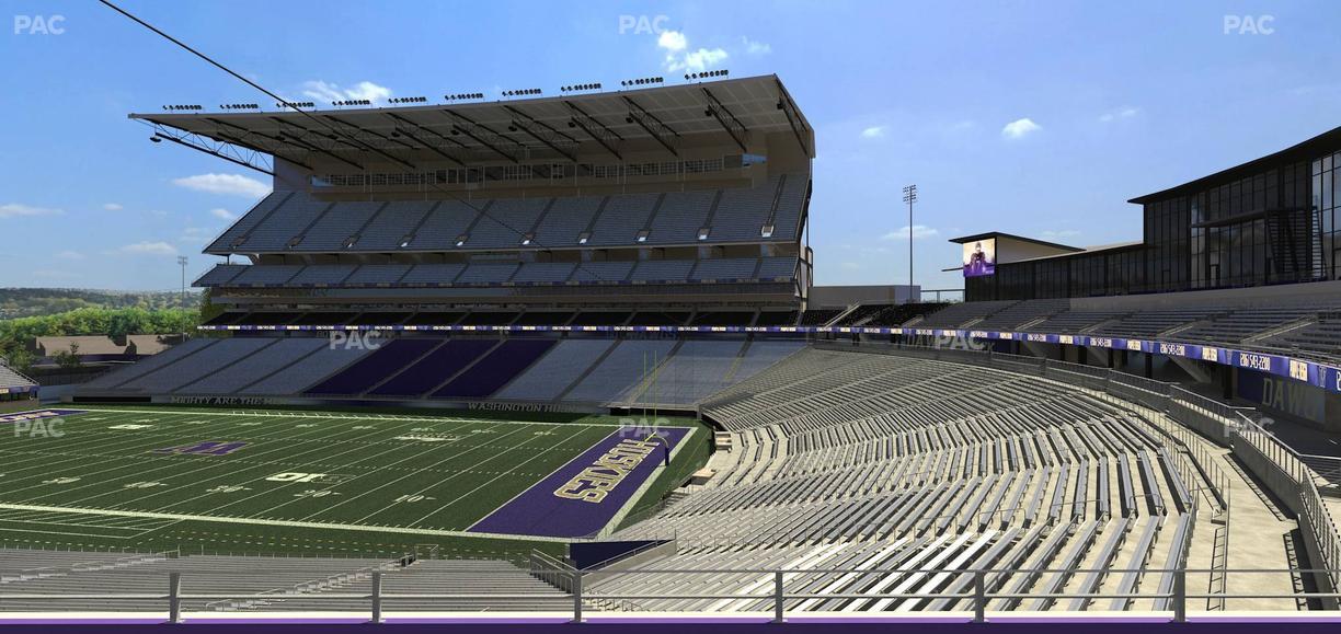 Husky Stadium - Section 224 Seat View