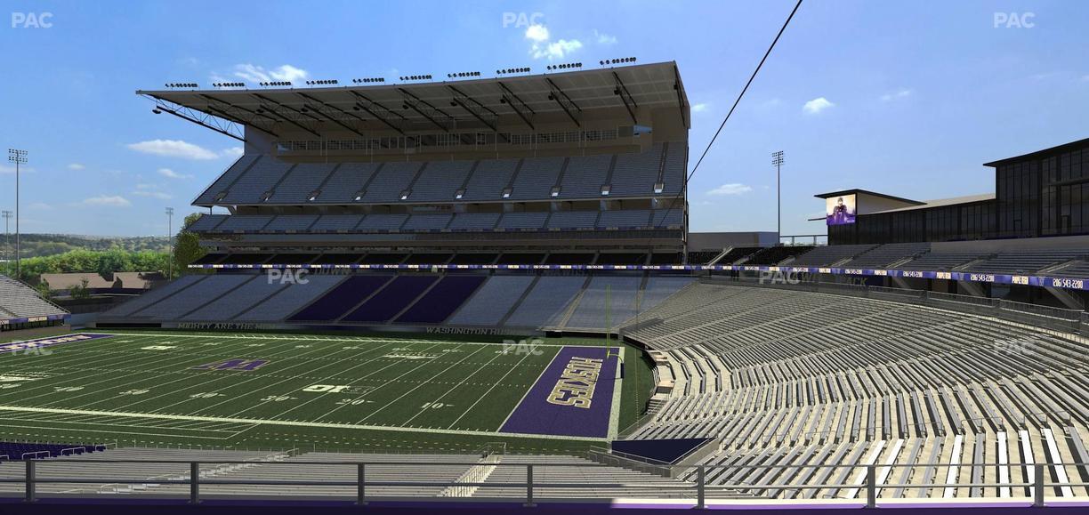 Husky Stadium - Section 225 Seat View