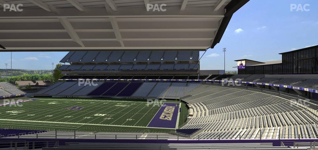 Husky Stadium - Section 225 Seat View