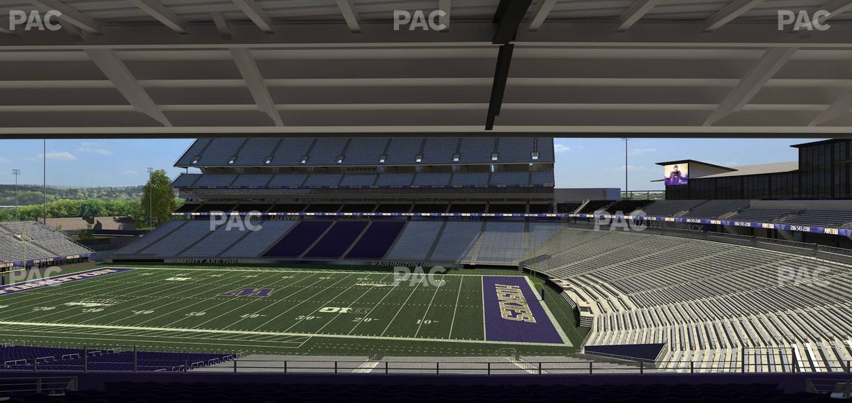 Husky Stadium - Section 226 Seat View