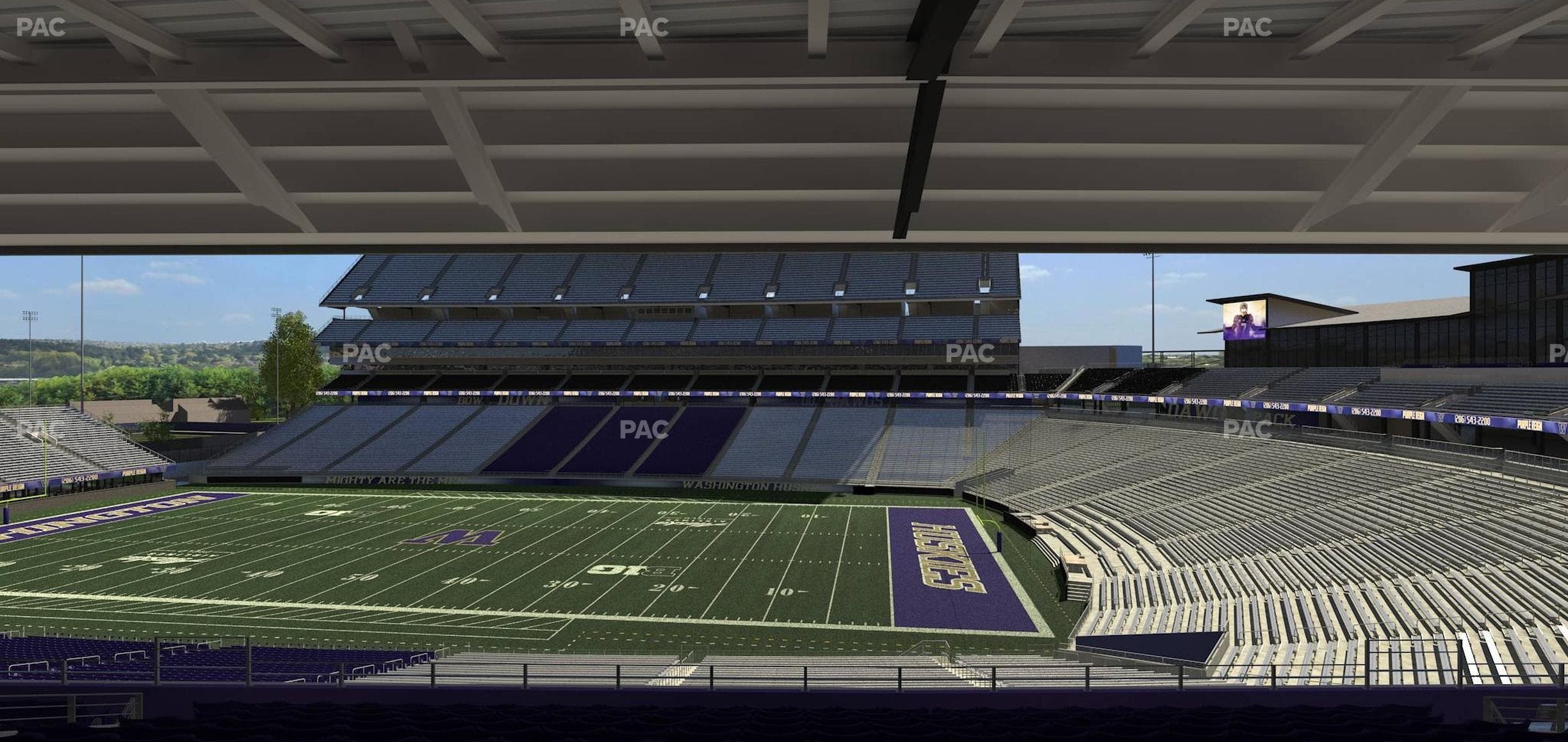 Husky Stadium - Section 226 Seat View