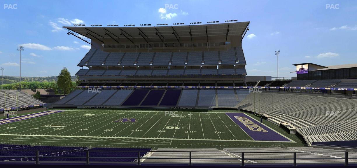 Husky Stadium - Section 227 Seat View