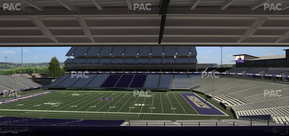 Husky Stadium - Section 227 Seat View