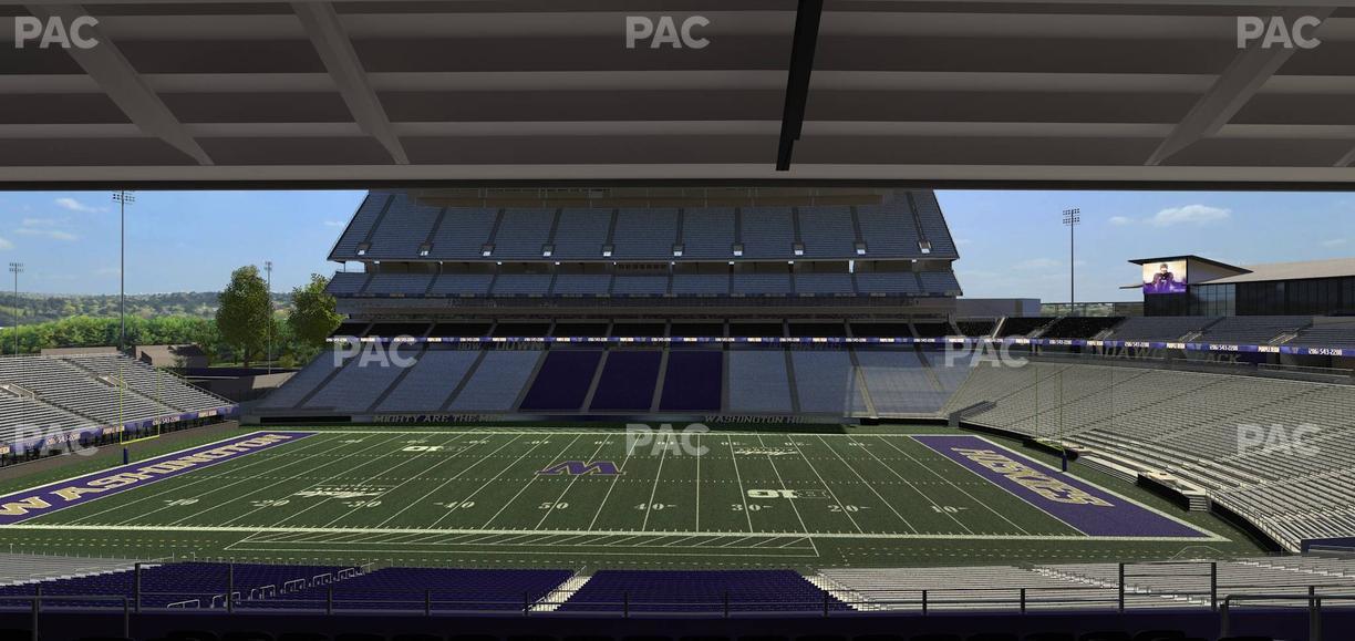 Husky Stadium - Section 228 Seat View