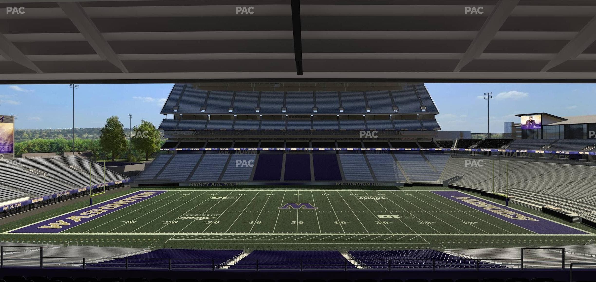 Husky Stadium - Section 229 Seat View