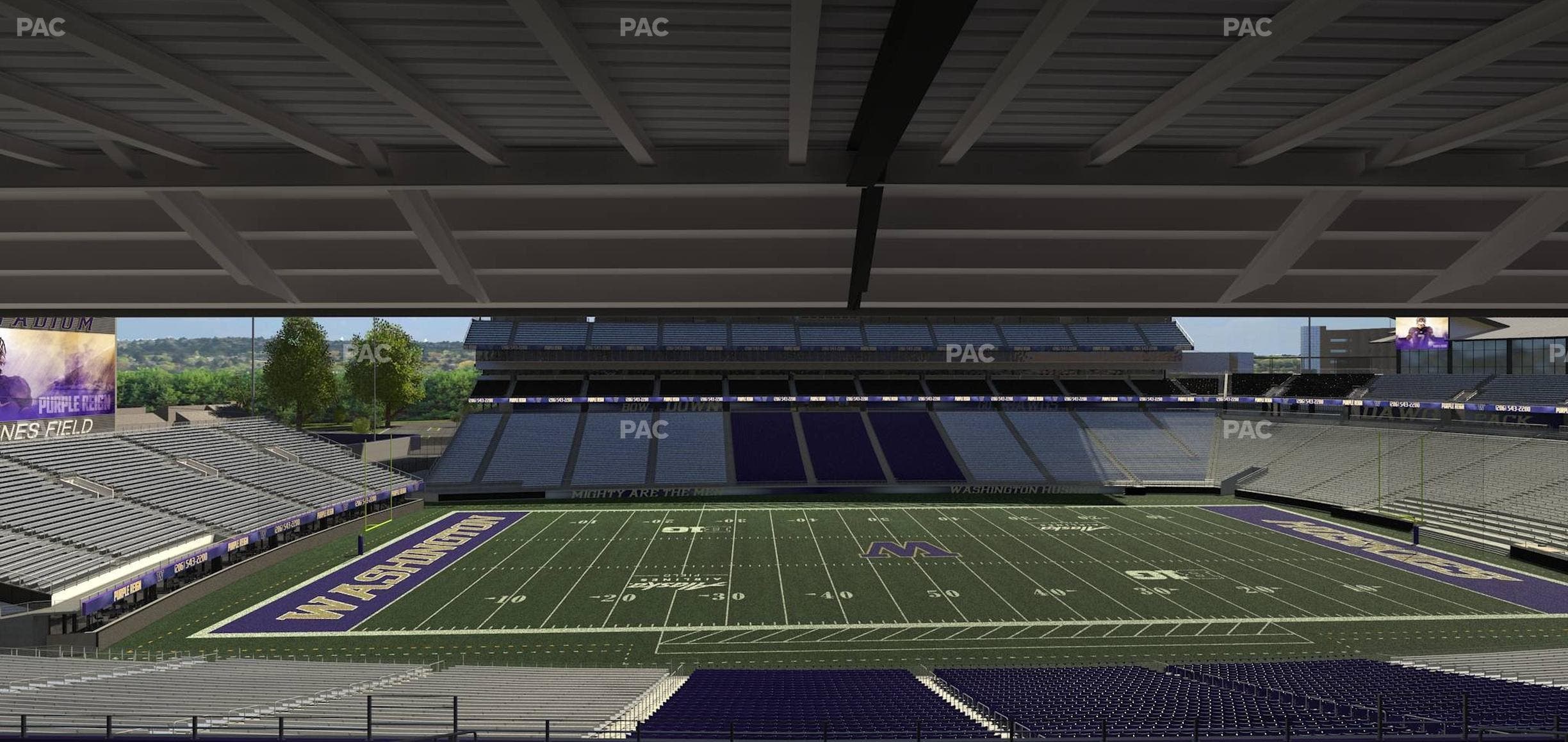 Husky Stadium - Section 230 Seat View